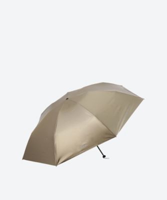 晴雨兼用折りたたみ傘 ガンメタリックコーティング 60cm