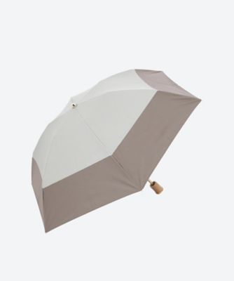 ＜Gracy (Women)＞晴雨兼用　ミニ傘　Ｔｅｎｄｅｒ　ｂｉｃｏｌｏｒ