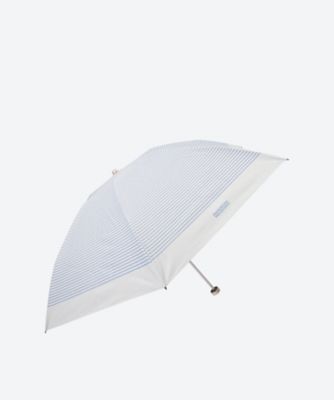 晴雨兼用ミニ傘　ボーダー　２２４３１１１９１６－３