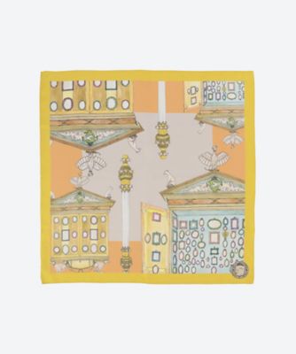 Swash London 動物柄プリント マフラー ベージュ系 Swash London 動物柄プリント マフラー ベージュ系