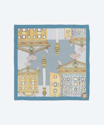 シルクツイルプリントスカーフ | SWASH LONDON/スウォッシュ ロンドン