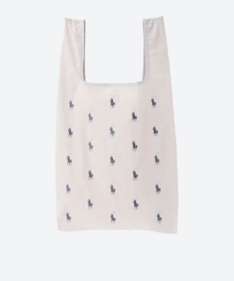 POLO RALPH LAUREN WOMENS (Women)/ポロ ラルフ ローレン ナイロン40ポケッタブルレインバッグ 2311913287 ライトグレー(11) 傘・日傘【三越伊勢丹/公式】