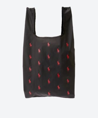 POLO RALPH LAUREN WOMENS (Women)/ポロ ラルフ ローレン ナイロン40ポケッタブルレインバッグ 2311913287 クロ(15) 傘・日傘【三越伊勢丹/公式】