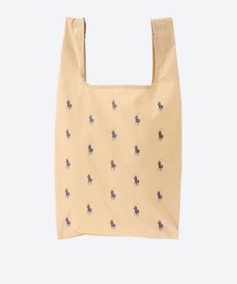 POLO RALPH LAUREN WOMENS (Women)/ポロ ラルフ ローレン ナイロン40ポケッタブルレインバッグ 2311913287 ベージュ(21) 傘・日傘【三越伊勢丹/公式】