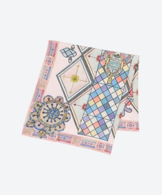 シルクツイルプリントスカーフ | SWASH LONDON/スウォッシュ ロンドン