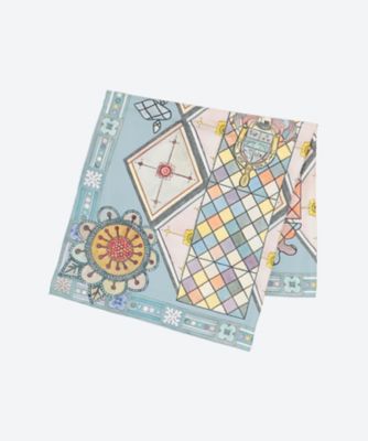 シルクツイルプリントスカーフ | SWASH LONDON/スウォッシュ ロンドン