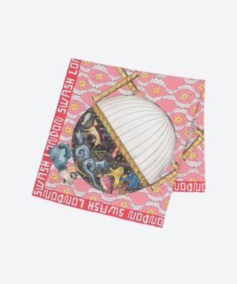 シルクツイルプリントスカーフ | SWASH LONDON/スウォッシュ