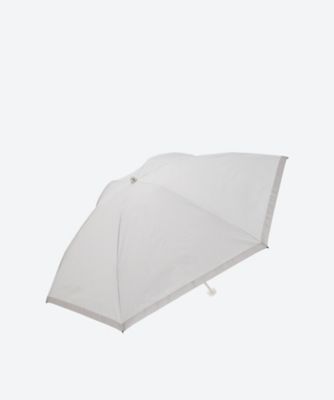 晴雨兼用折りたたみ傘　ポリエステル２０／３０デニール×シルバーパールリボン　グリッターリボン　２２－４４７－１２１１９
