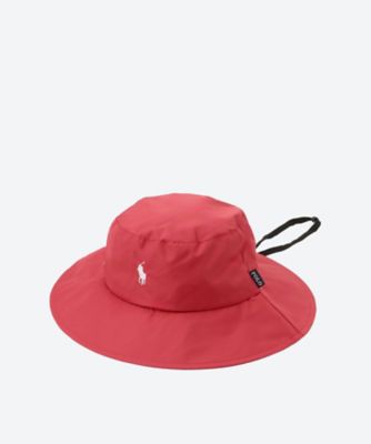 ポロラルフローレン　撥水加工パラソルハット WEB限定/遮光/撥水】POLO RALPH LAUREN 晴雨兼用 バケットハット