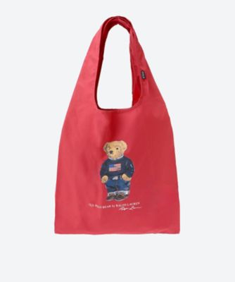 POLO RALPH LAUREN WOMENS (Women)/ポロ ラルフ ローレン FLAG BEAR ポケッタブルレインバッグ 2311913302