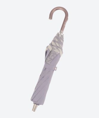 晴雨兼用楽折傘 オーガンジー バラカットワーク ラメ入り