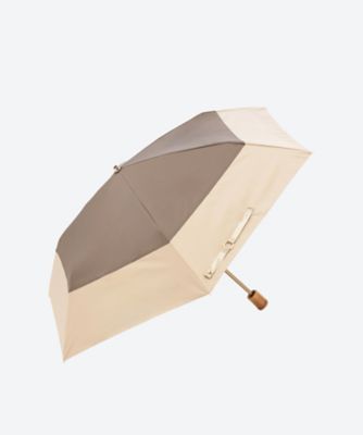 Gracy (Women)/グレイシイ 晴雨兼用折傘　Ｔｅｎｄｅｒ　ｂｉｃｏｌｏｒ　ミニ　２２３５０１２１５８ー３