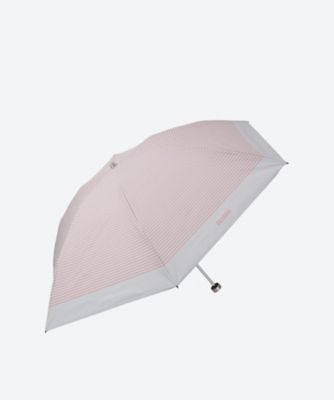 MACKINTOSH PHILOSOPHY (Women)/マッキントッシュ フィロソフィー ポリエステル20デニール フワクール×ボーダー顔料プリント 2243112145―3 オレンジ/41 傘・日傘【三越伊勢丹/公式】