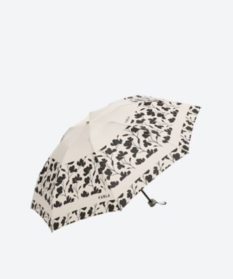 FURLA (雑貨)/フルラ 雨傘ミニ　ポリエステルツイルプリント　カメリア　２１１３５１１２５７－３