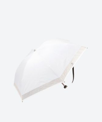 晴雨兼用折傘　シースルーボーダー　３３３６１１２１７６―３
