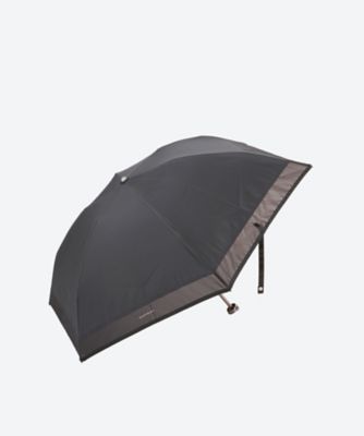 晴雨兼用折傘　シースルーボーダー　３３３６１１２１７６―３