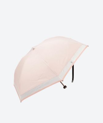 HANWAY/ハンウェイ 晴雨兼用折傘　シースルーボーダー　３３３６１１２１７６―３