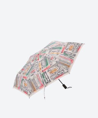雨傘　自動開閉ミニ傘　Ｂｏｏｋｗｏｒｍ　ｃｏｌｏｒ　３３３６０１０５８４―５