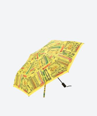 雨傘　自動開閉ミニ傘　Ｂｏｏｋｗｏｒｍ　ｃｏｌｏｒ　３３３６０１０５８４―５