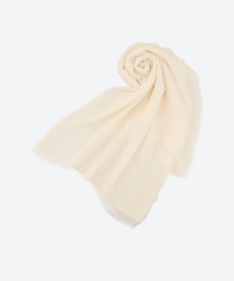 Faliero Sarti (Women)/ファリエロ サルティ Tobia 無地ストール 2408551200―0005 OffWhite(20) スカーフ・ショール【三越伊勢丹/公式】