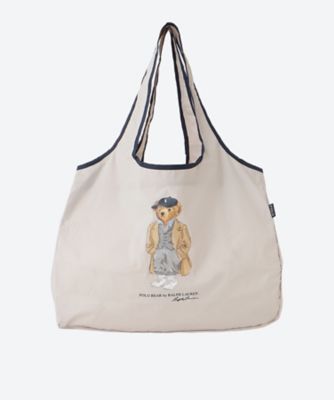 POLO RALPH LAUREN WOMENS (Women)/ポロ ラルフ ローレン ナイロン40デニールポケッタブルシーズナルベア 23-119-13316 グレー11 傘・日傘【三越伊勢丹/公式】