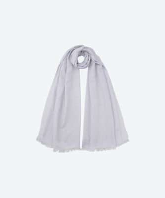 FURLA (雑貨)/フルラ シルクカシミヤ交織ジャガード無地ストール 2413552135 ライトグレー11 スカーフ・ショール【三越伊勢丹/公式】