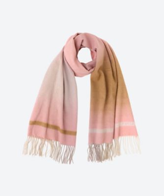 ＜FURLA (雑貨)＞５０＊１９０　カシミヤ１００％　オンブレーカラブロストール　２４１３５５２１４０