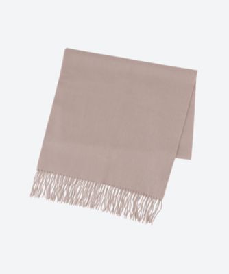 ５０＊１９０　カシミヤ１００％　紡毛無地ストール　２４１３５５２１４３