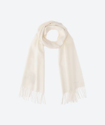 30＊180 カシミヤ100％ 紡毛無地マフラー