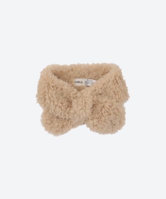 ＜FURLA (雑貨)＞Ｆａｋｅ　Ｆｕｒ　Ｍｕｆｆｌｅｒ　２５１３５５２００８