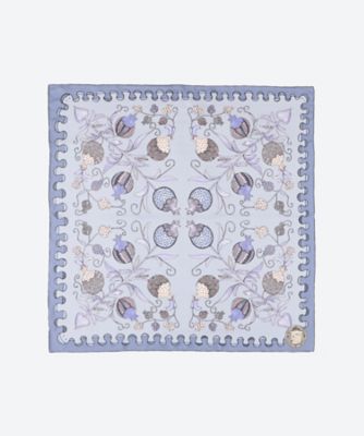 88シルクツイルインクジェットプリントスカーフ