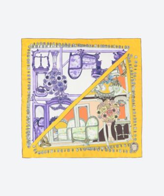 ＜SWASH LONDON＞８８シルクツイルインクジェットプリントスカーフ　２４１１６５２００３