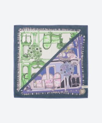 綿サテンインクジェットハンカチ 24―116―52021 | SWASH