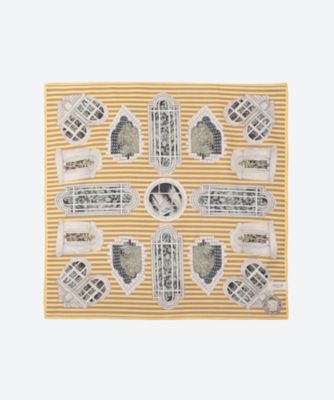 ＜SWASH LONDON＞綿サテンインクジェットハンカチ　２４―１１６―５２０２３