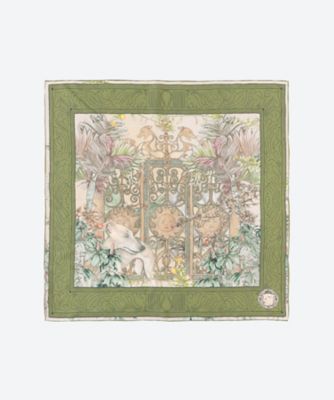 SWASH LONDON/スウォッシュ ロンドン 68シルクツイルインクジェットプリントスカーフ 2411652016 カーキ/55 スカーフ・ショール【三越伊勢丹/公式】