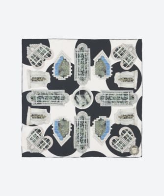 SWASH LONDON/スウォッシュ ロンドン 68シルクツイルインクジェットプリントスカーフ 2411652017 クロ/15 スカーフ・ショール【三越伊勢丹/公式】