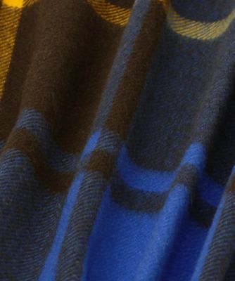 Plaid カシミヤチェックストール 2400352261 | Joshua