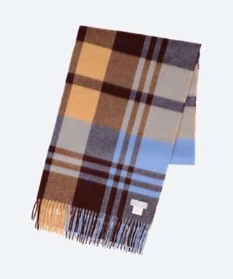 Primary Black Watch カシミヤチェックストール