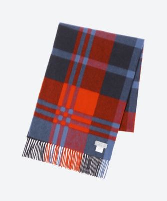 Primary Black Watch カシミヤチェックマフラー