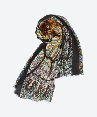 Faliero Sarti (Women)/ファリエロ サルティ Casa della Musica 2408552331―2068 グレー/12 スカーフ・ショール【三越伊勢丹/公式】