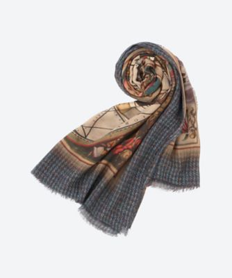 ファリエロ サルティ　Faliero Sarti　ストール　パッチワーク　和洋 Faliero Sarti - ☆新品☆ファリエロサルティ ストール コットン