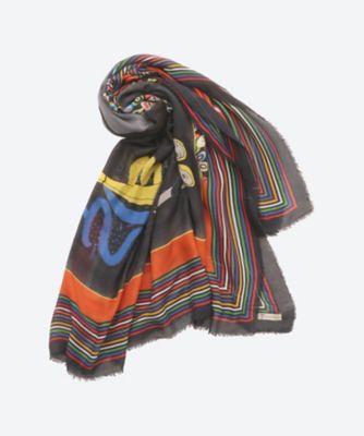 ＜Faliero Sarti (Women)＞Ｗａｌｌｙ　プリントストール　２４０８５５２３７５－２１５７