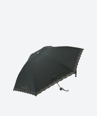 晴雨兼用折りたたみ傘 フワクールxオーガンジーカットワークラメ入り
