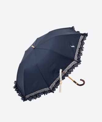 晴雨兼用折りたたみ傘 T／C×エンブフリル 2211912342―5