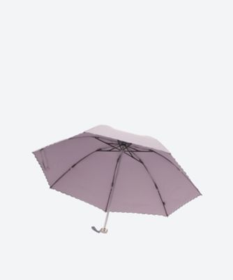 ポロ ラルフローレン 楽折 晴雨兼用 折りたたみ傘 ストライプドット ピンク 晴雨兼用折りたたみミニ傘 ポリエステル50デニール 先染めストライプ