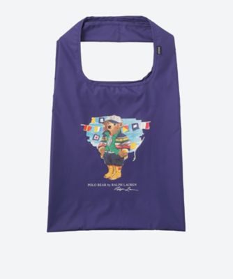 ＜POLO RALPH LAUREN WOMENS (Women)＞ポリエステル７５デニールリップ　ポケッタブルレインバッグ　シーズナルベア（プリント）　２３１１９１３３３７