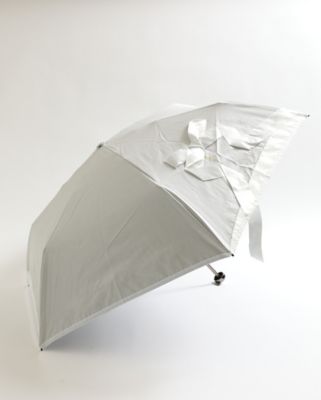 ＜HANWAY＞晴雨兼用楽ミニ傘サテンリボン