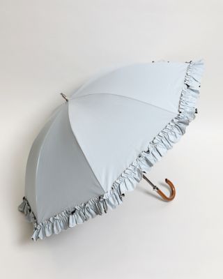 晴雨兼用長傘スカラップ刺繍フリル | HANWAY/ハンウェイ | 三越伊勢丹