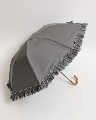 晴雨兼用楽折傘スカラップ刺繍フリル | HANWAY/ハンウェイ | 三越