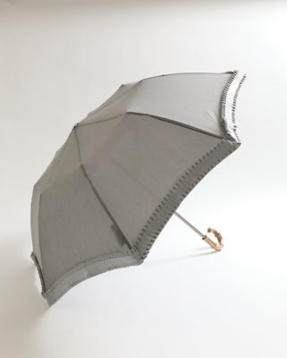 晴雨兼用楽折傘タックリボンフリル | HANWAY/ハンウェイ | 三越伊勢丹